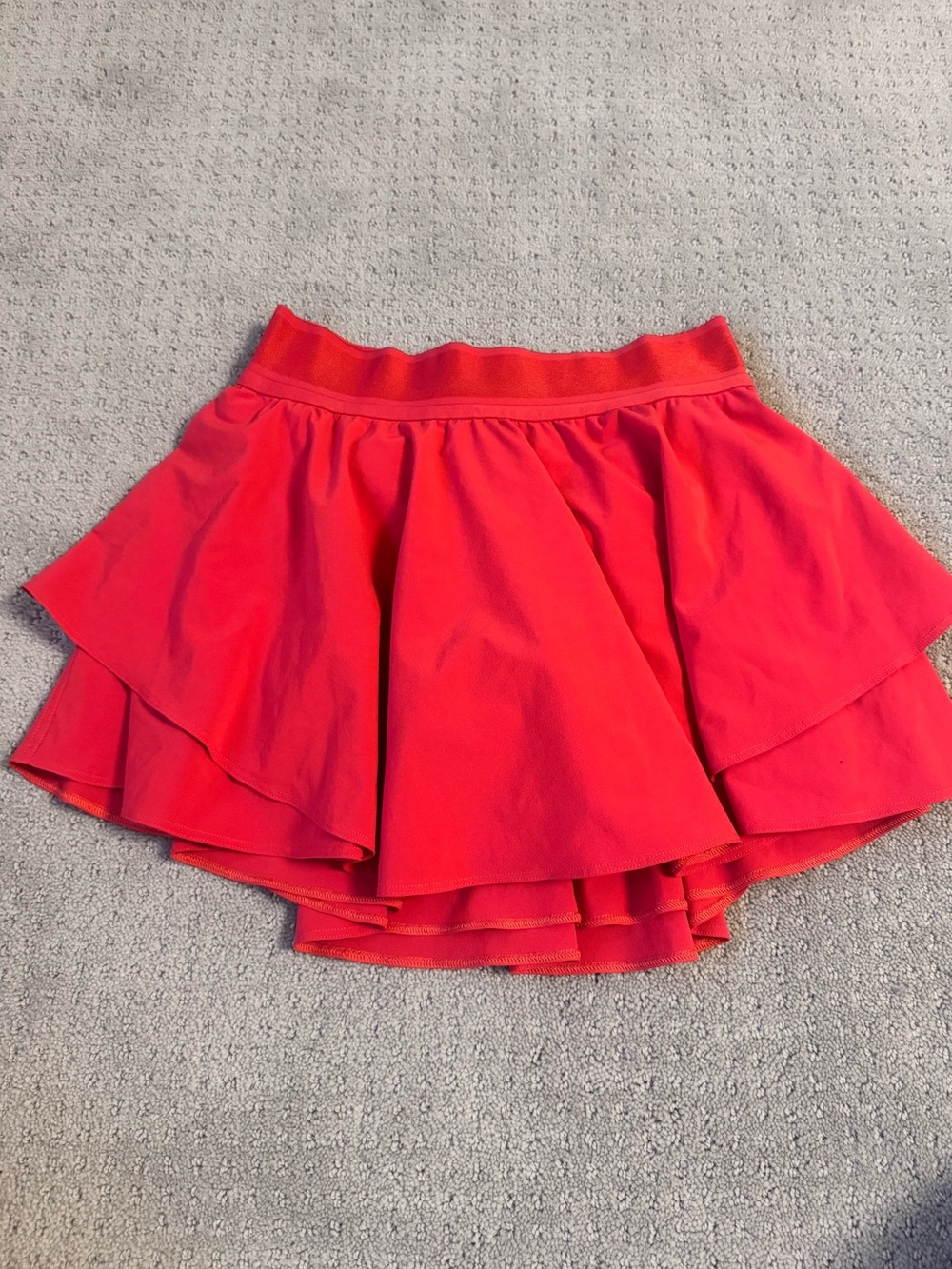 lululemon athletica Red Layered Skirt